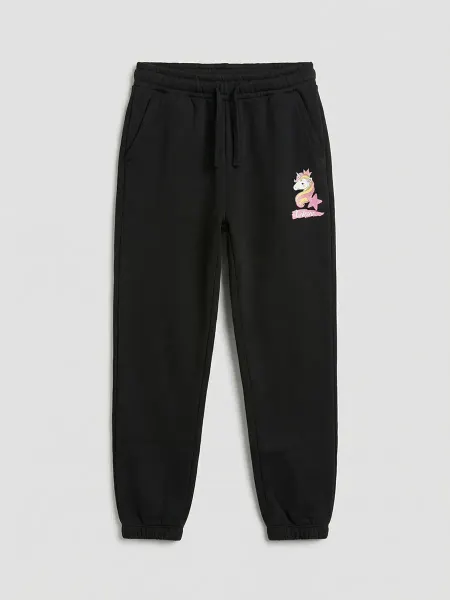 LC Waikiki Спортивные брюки‑джоггеры для девочек с эластичным поясом