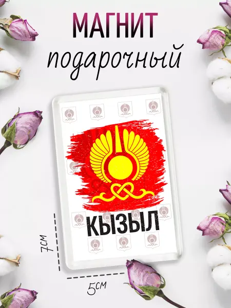 Филя Флаги Магнит на холодильник Флаг Кызыла