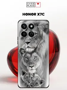 Чехол на Хонор X7C лев
