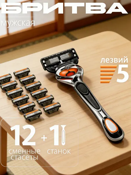Xiaomi Станок для бритья мужской многоразовый экологичный