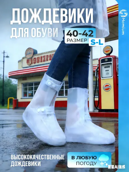 Xiaomi Дождевики для обуви многоразовые
