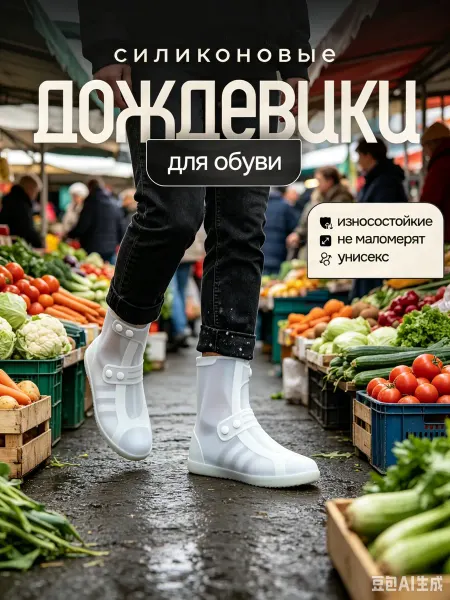 Xiaomi Дождевики непромокаемые чехлы для обуви