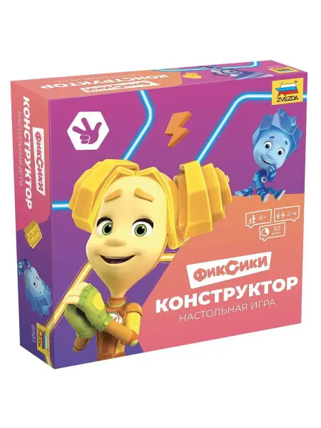 Zvezda Настольная игра Фиксики Конструктор