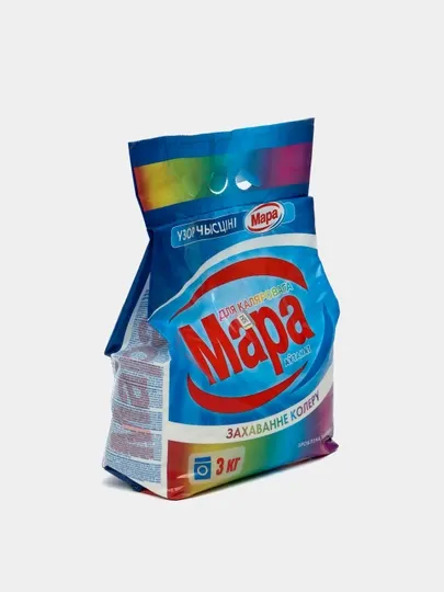 Стиральный порошок для цветного белья Сонца Мара узор чистоты, 3 кг
