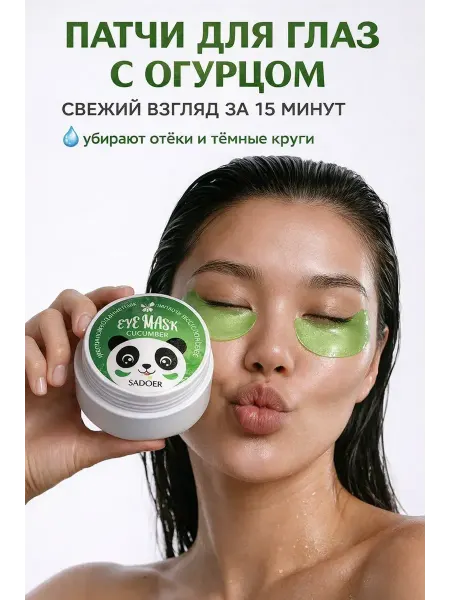 Бери все Патчи для глаз антивозрастные от отеков и морщин