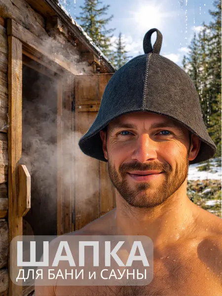 Добропаровъ Шапка для бани банная