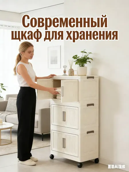 Я-мебель Шкаф для хранения игрушек и всякой всячины