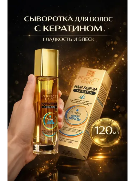 МСС Спрей сыворотка несмываемая для волос с кератином