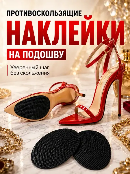 Все продам Противоскользящие наклейки на подошву обуви самоклеящиеся