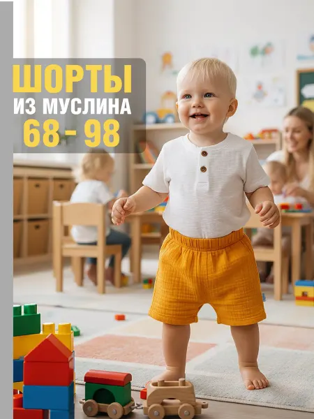 Глуша Шорты для малышей в садик