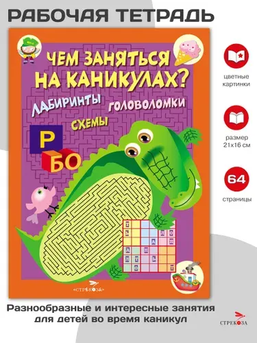 Лабиринты. Головоломки. Схемы. Чем заняться на каникулах (сборник)
