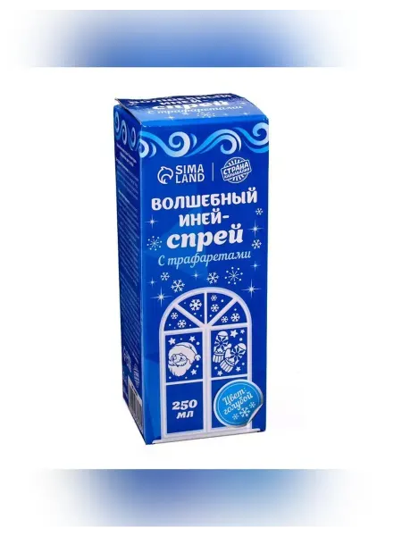 Сималенд Искусственный снег спрей для новогоднего декора