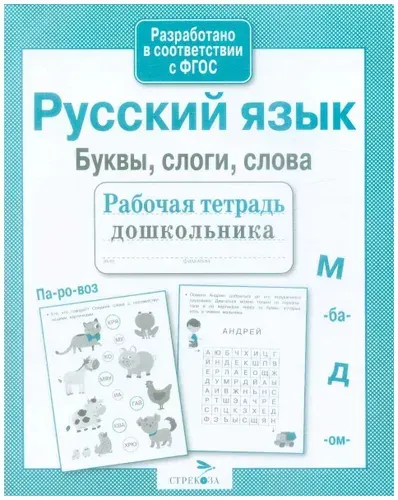 Рабочая тетрадь дошкольника Русский язык