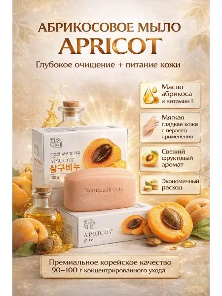 ЛЯСЯ Туалетное мыло для ежедневного ухода