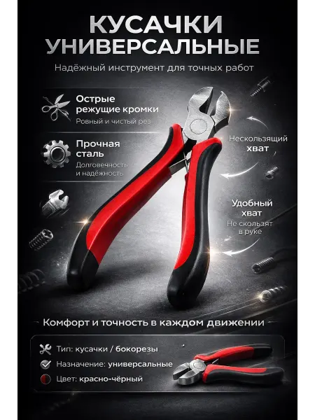 Эн2828 Кусачки мини для проволоки и фурнитуры