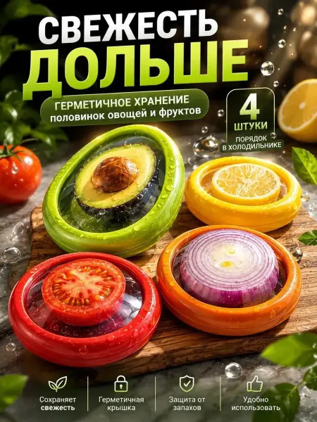 ПАЗИ Контейнер для хранения овощей фруктов в холодильник