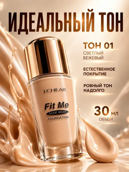 КЭК7 Тональный крем 30 мл