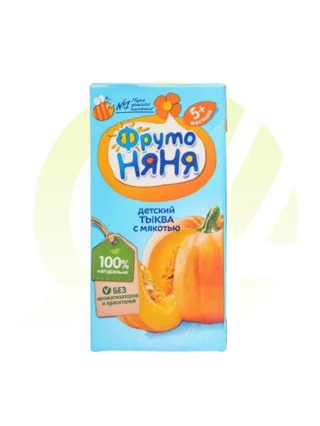 ФрутоНяня Нектар тыквенный с мякотью 200 мл