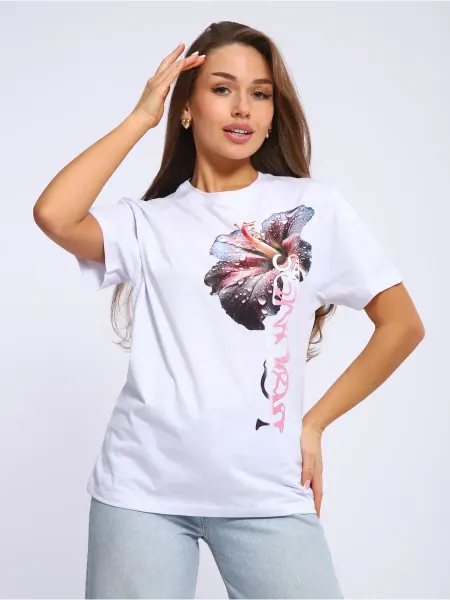 Di Fiora Футболка с принтом