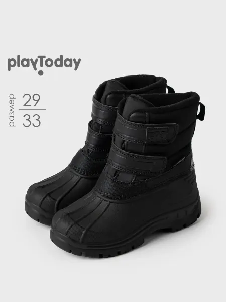 PlayToday Ботинки-сноубутсы на липучках