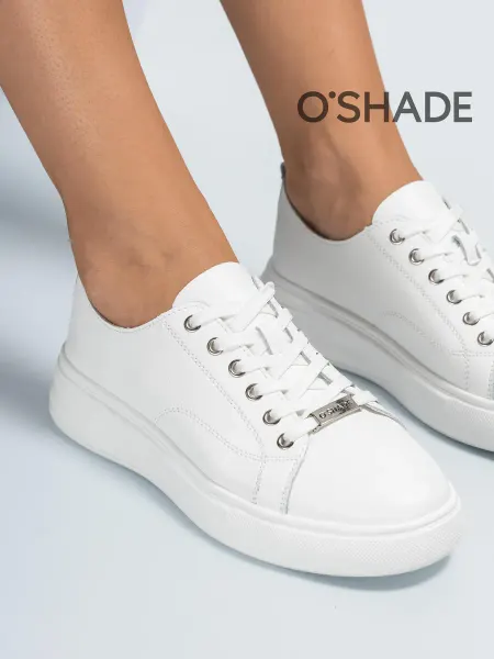 O`SHADE Кеды женские белые летние