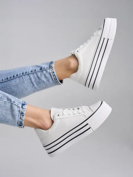 Kamish Shop Кеды женские на платформе