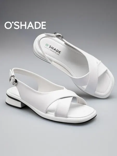 O`SHADE Босоножки женские летние белые