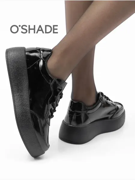 O`SHADE Полуботинки женские черные на платформе