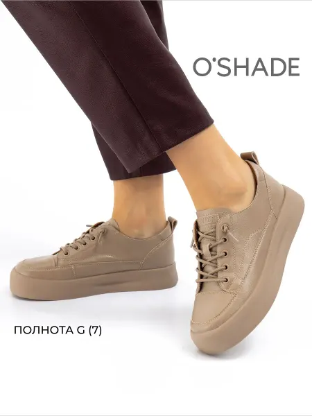 O`SHADE Полуботинки женские кожаные