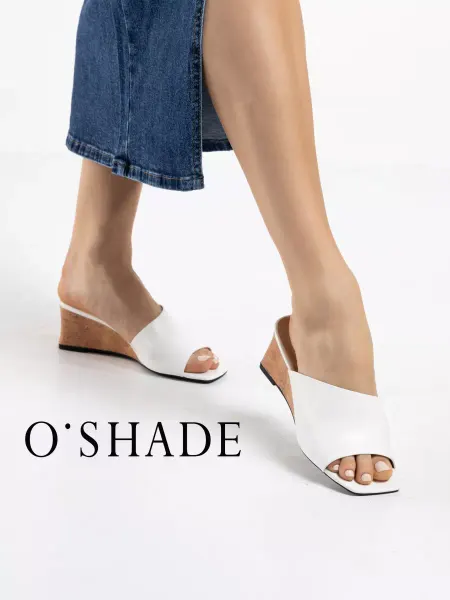 O`SHADE Сабо женские белые
