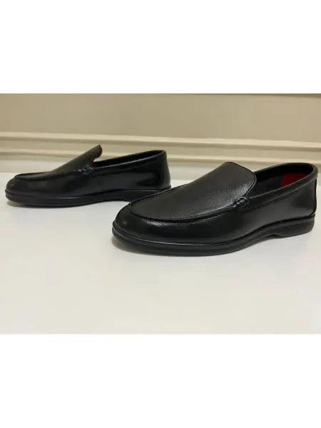LoroPiana лоферы кожанные