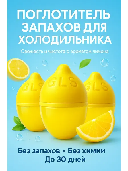 НУРАЙ24 Поглотитель и нейтрализатор запаха для холодильника