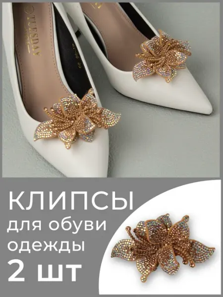 Клипсы Украшение для туфлей