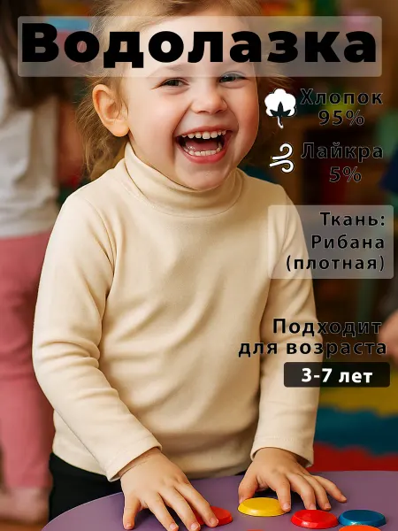 Водолазка детская