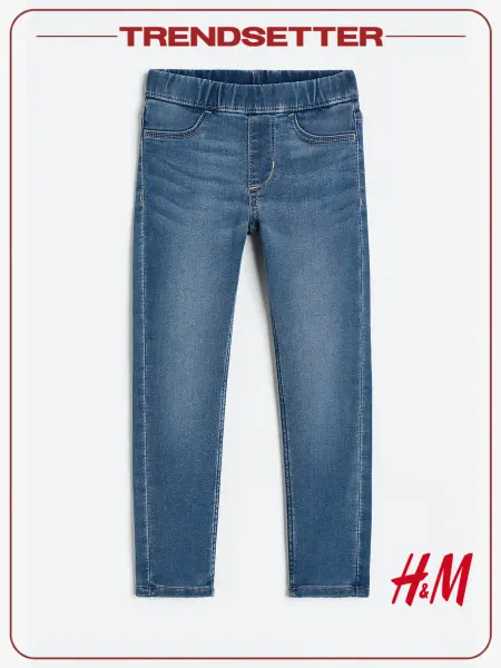 H&M Джеггинсы джинсы детские скинни
