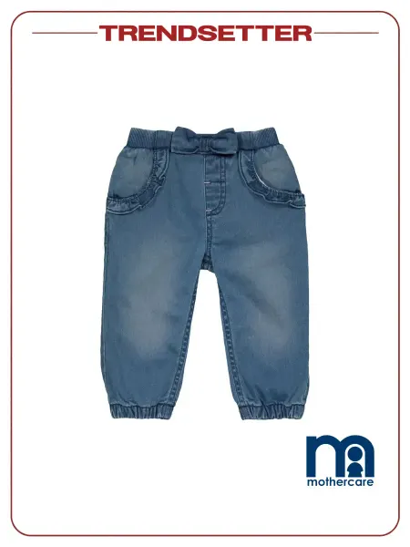 Mothercare Джинсы детские с бантом