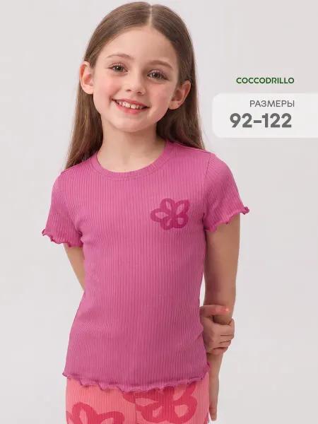 Coccodrillo Футболка с принтом Цветок