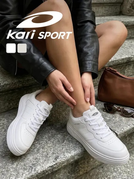 Kari Кеды женские белые классические