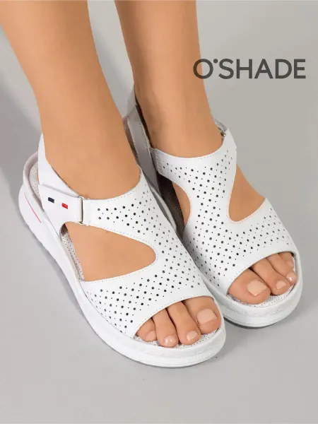 O`SHADE Босоножки женские белые