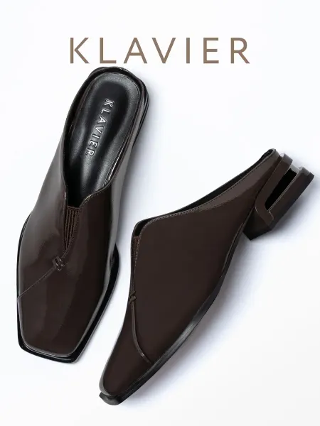 KLAVIER Мюли коричневые женские
