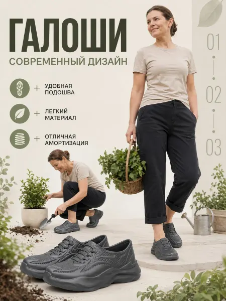 Галоши кроссовки