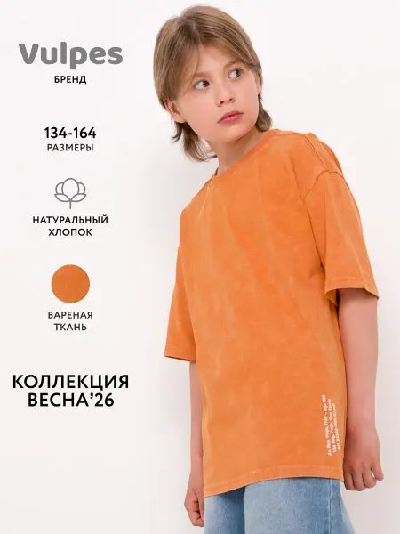Vulpes Футболка оверсайз