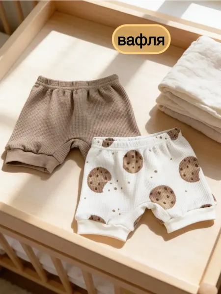 СветиК Шорты для новорожденных набор 2 шт
