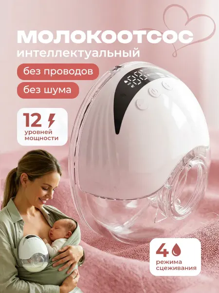 Молокоотсос электрический беспроводной