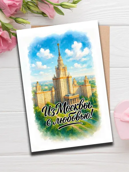 Woodguk Открытка Москва