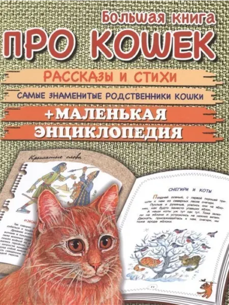 Оникс Самые знаменитые родственники кошек+маленькая энциклопедия