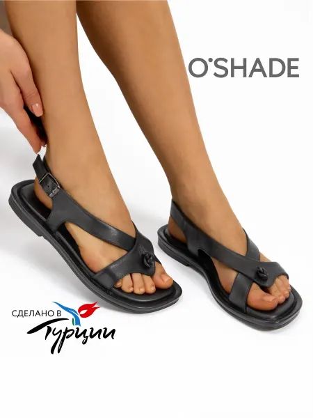 O`SHADE Босоножки черные женские