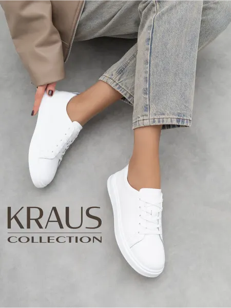 KRAUS Collection Кеды женские белые