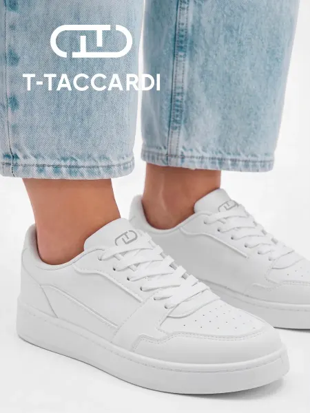 T.TACCARDI Кеды женские белые дышащие