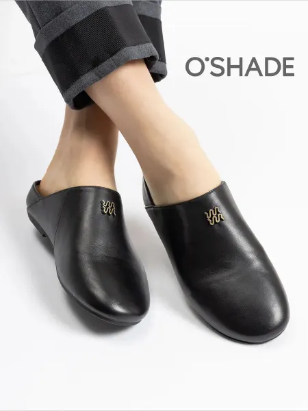 O`SHADE Сабо кожаные женские